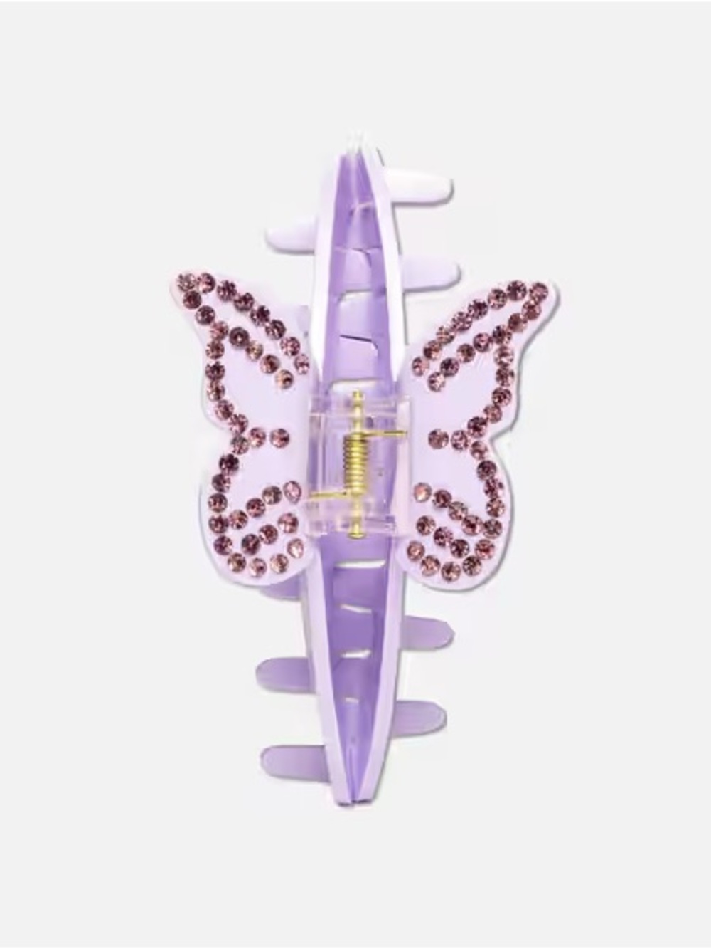 Emijay purple butterfly claw clip